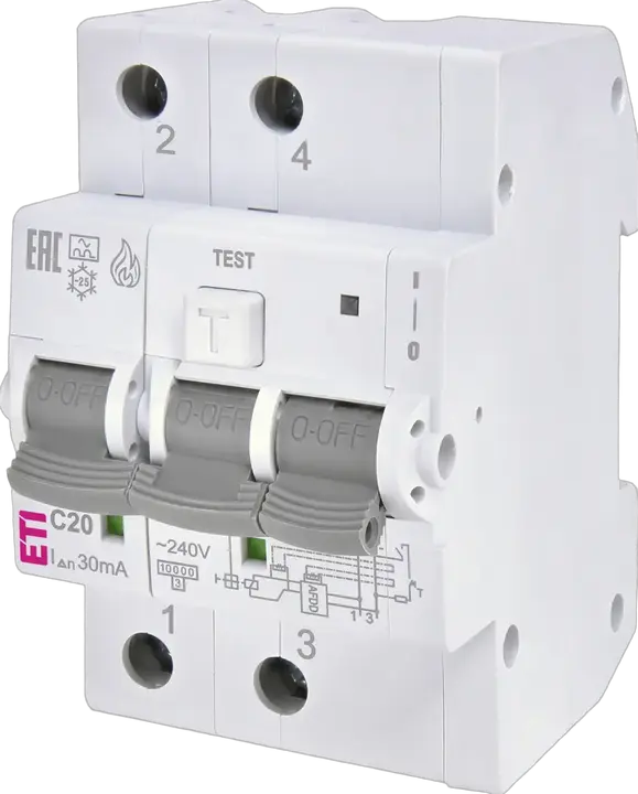 Image of KZS-AFDD 3M2p A C20/0.03