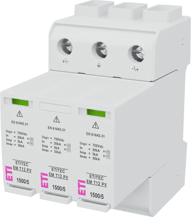 Image of ETITEC EM T12 PV 1500/5 Y RC