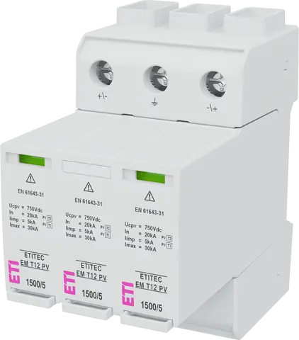 Image of ETITEC EM T12 PV 1500/5 Y RC