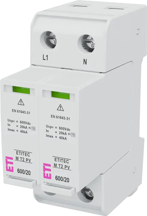Image of ETITEC M T2 PV 600/20 RC