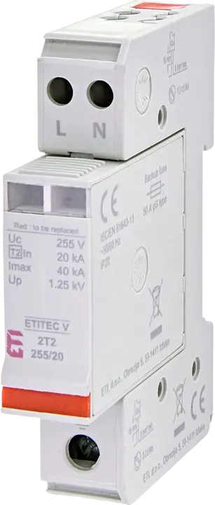 Image of *ETITEC V 2T2 255/20 2+0