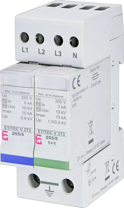 Image of ETITEC V 2T3 255/5 3+1 RC