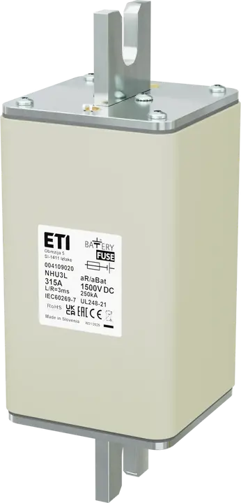 Image of NHU3L aR/aBat 315A/1500V DC AL