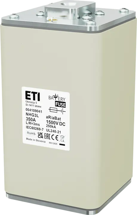 Image of NHG3L aR/aBat 350A/1500V DC AL