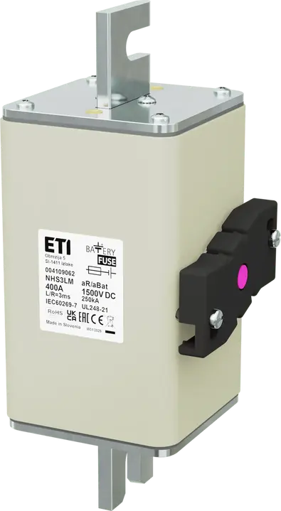 Image of NHS3LM aR/aBat 400A/1500V DCAL
