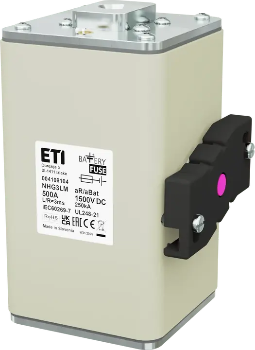 Image of NHG3LM aR/aBat 500A/1500V DCAL