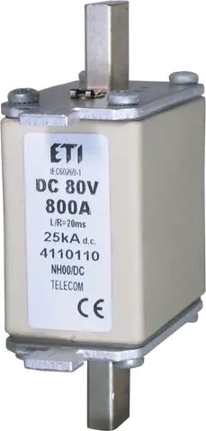 Image of NH00/K 800A/80V DC