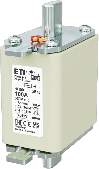 Image of NH00 gBat 100A/550V DC
