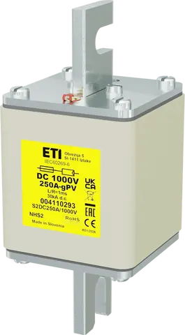 Image of NHS2 gPV 250A/1000V DC