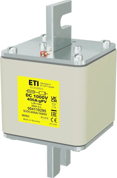 Image of NHS3 gPV 400A/1000V DC