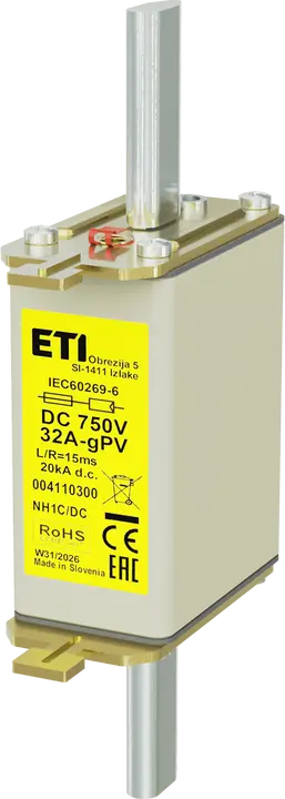Image of *NH1C gPV 32A/750V DC