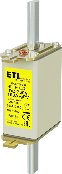 Image of *NH1C gPV 100A/750V DC