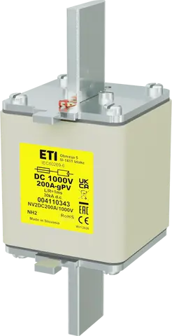 Image of NH2 gPV 200A/1000V DC