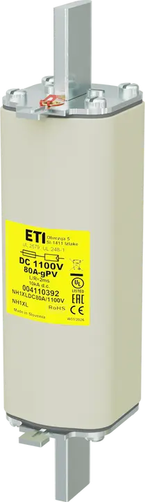 Image of NH1XL gPV 80A/1100V DC UL