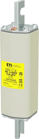 NHS1XL gPV 63A/1100V DC