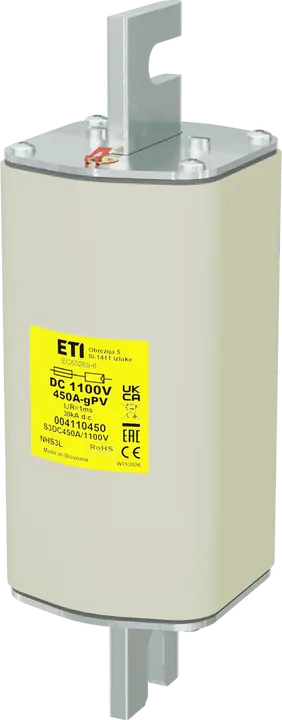 Image of NHS3L gPV 450A/1100V DC
