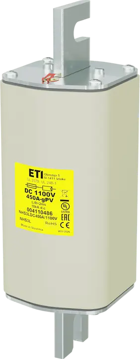 Image of NHS3L gPV 450A/1100V DC UL