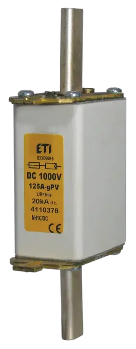 Image of NH0 gR 63A/1000V DC