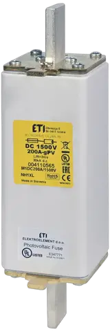 NHU1XL gPV 50A/1500V DC UL