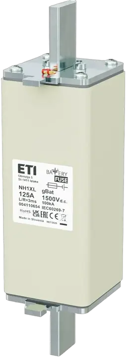 Image of NH1XL gBat 125A/1500V DC