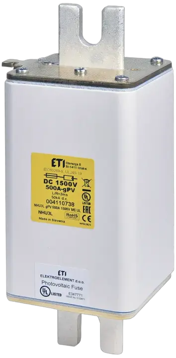 Image of NHS3L/MS gPV 400A/1500V DC UL