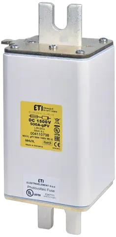 NHU3L/MS gPV 350A/1500V DC UL