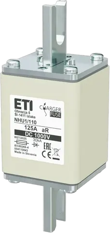 Image of NHU1/110 aR 125A/1000V DC