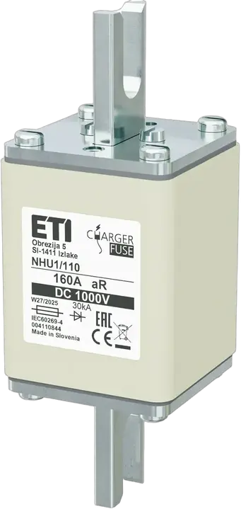 Image of NHU1/110 aR 160A/1000V DC