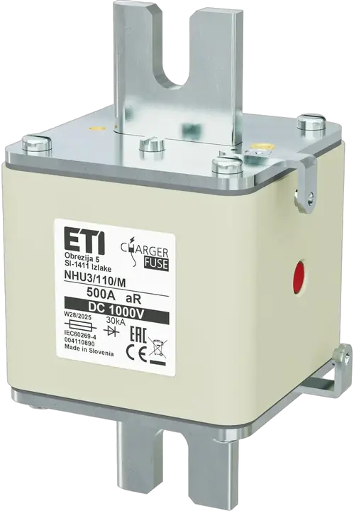 Image of NHU3/110/M aR 500A/1000V DC