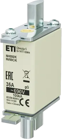Image of NH000/K gG 35A/690V