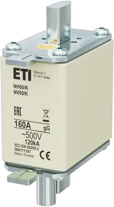 Image of NH00/K gG 160A/500V