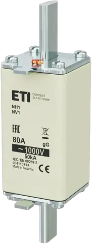 Image of NH1/85 gG 80A/1000V