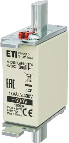 Image of NH000 gCP 1kVAr/690V