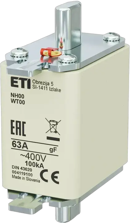Image of NH00 gF 63A/400V