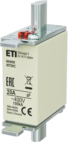 Image of NH000 gF 20A/400V