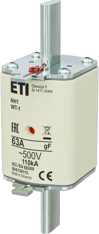 NH1 gF 63A/500V