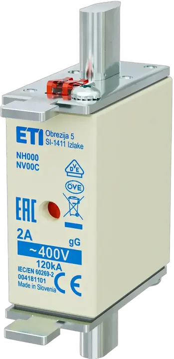 Image of NH000 gG 2A/400V