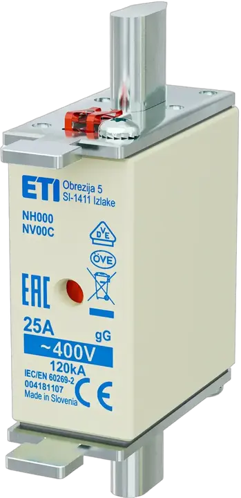Image of NH000 gG 25A/400V