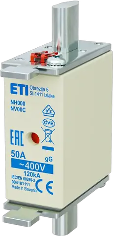 Image of NH000 gG 50A/400V