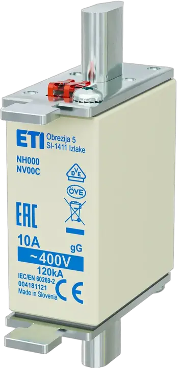 Image of NH000 gG 10A/400V korr.