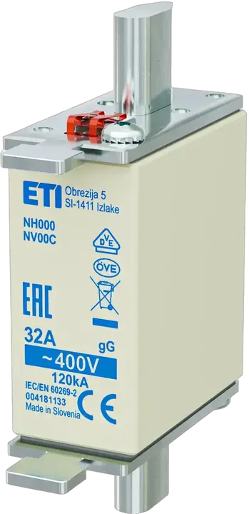 Image of NH000 gG 32A/400V korr.