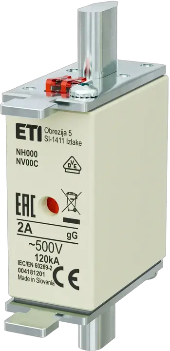 Image of NH000 gG 2A/500V