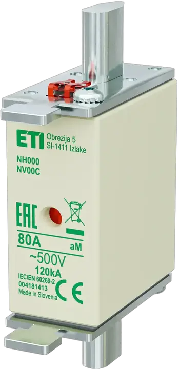 Image of NH000 aM 80A/500V
