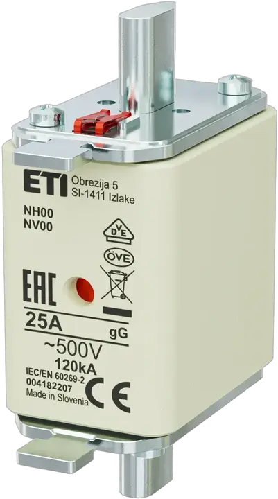 Image of NH00 gG 25A/500V