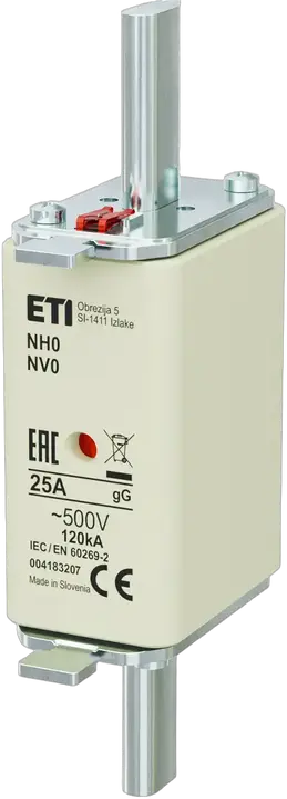 Image of NH0 gG 25A/500V