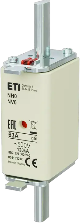 Image of NH0 gG 63A/500V