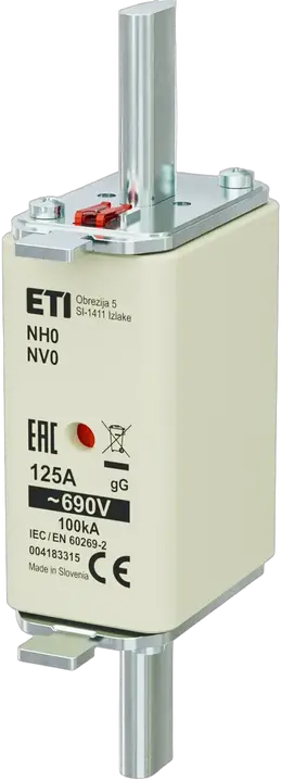 Image of NH0 gG 125A/690V