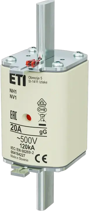 Image of NH1 gG 20A/500V