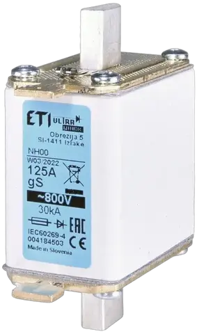 Image of NH00 gS 100A/800V