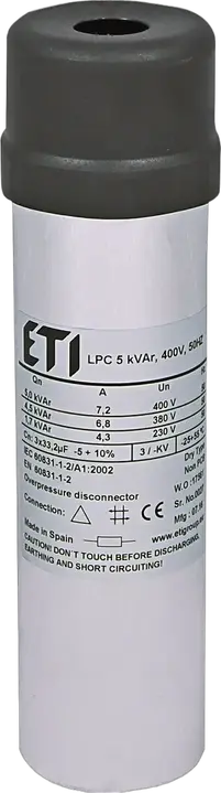 Image of LPC 5 kVAr, 400V, 50Hz